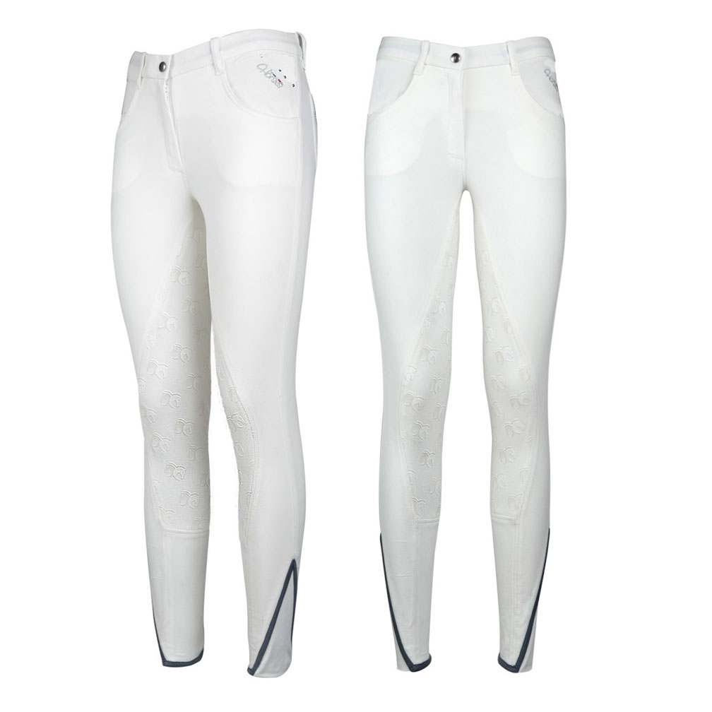 Damenreithose "Christine" Fullgrip, weiss, 42