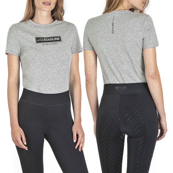 Equiline Damen T-Shirt Chynac, grey melange