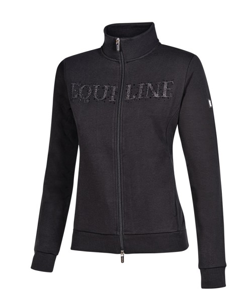Equiline Damen Zip-Sweater Giliag, black
