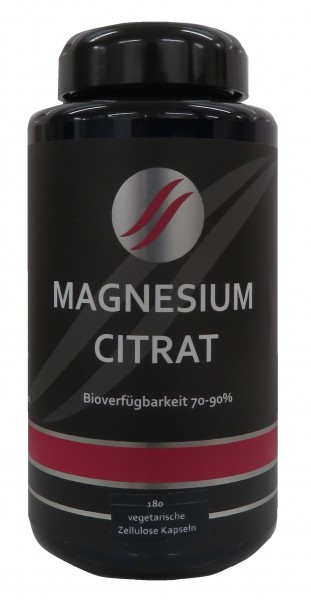 Magnesium Citrat, 180 Kapseln
